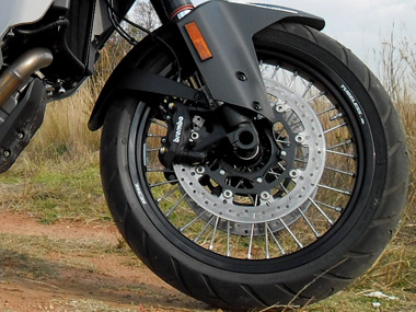 KTM 1190 frontbreak