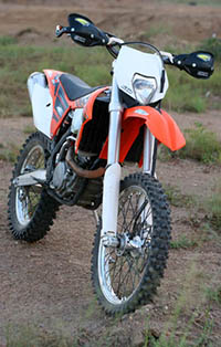 ktm 350 frontfull