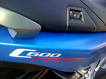 BMW C 600 SPORT heatedseat