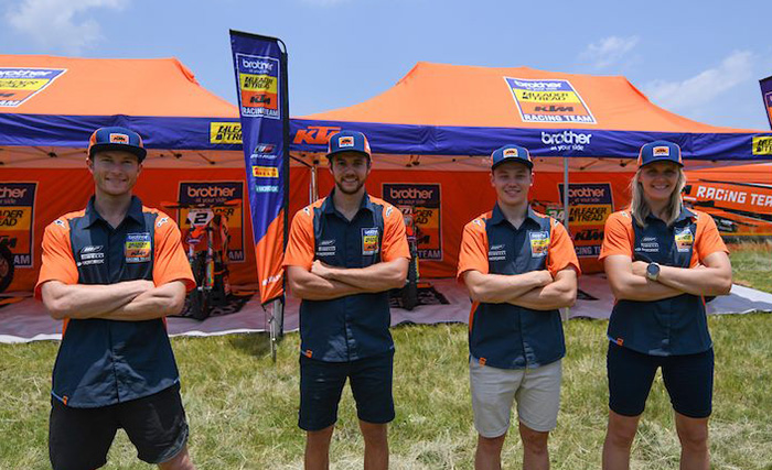 2020 Brother Leader Tread KTM team. 3