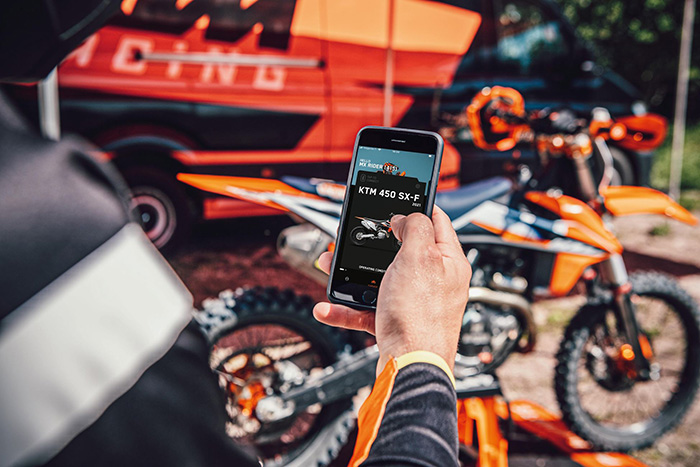 myKTM App 450 SX F
