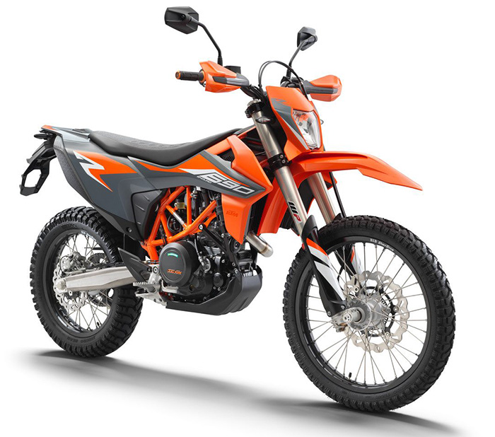 KTM 690 ENDURO R 2021 front right