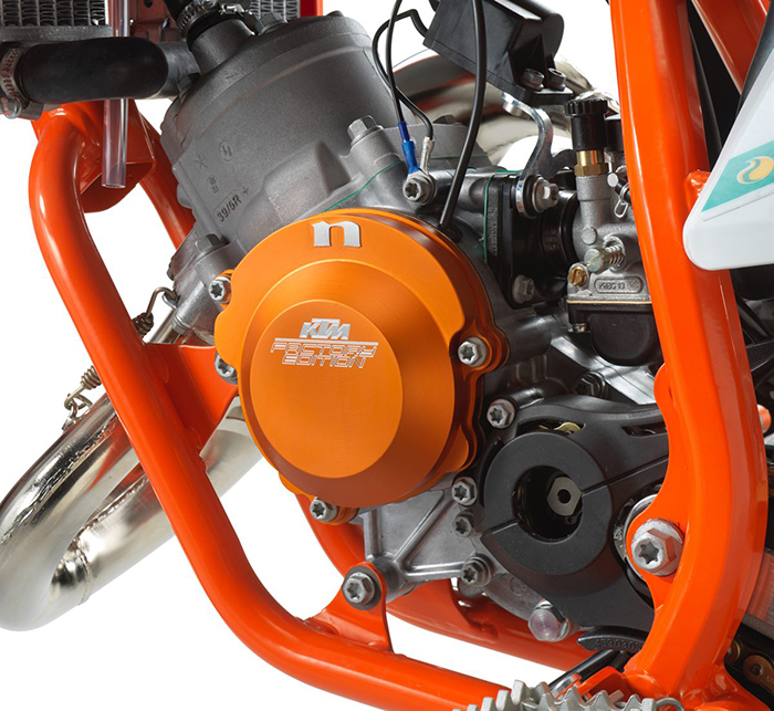 KTM 50 SX Factoy Edt 2021 detail engine