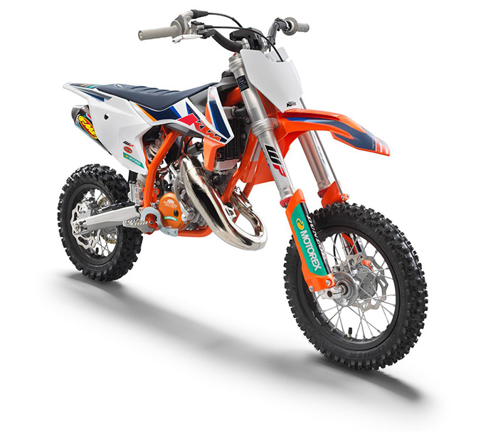 KTM 50 SX Factoy Edt 2021 front