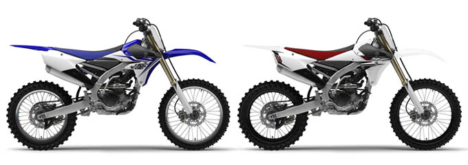 YZ250F colours
